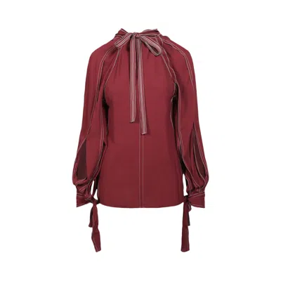 Pre-owned Stella Mccartney Ramona Top 'redwood' | Women's Size 42