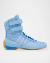 Stella Mccartney Rasant High-top Canvas Sneakers