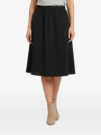 Pre-owned Stella Mccartney Razika Midi Skirt In Black