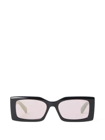 Stella Mccartney Rectangle-frame Sunglasses In Schwarz