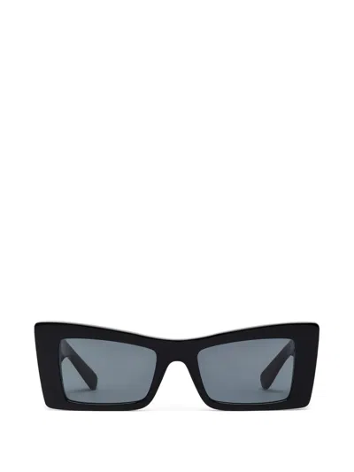 Stella Mccartney Rectangle-frame Sunglasses In Schwarz
