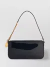 Stella Mccartney Rectangular Shape Glossy Finish Chain Strap Bag