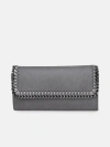 STELLA MCCARTNEY RECYCLED POLYESTER FALABELLA CONTINENTAL WALLET