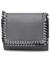 Stella Mccartney Stella Mc Cartney Recycled Polyester Small Wallet In Grey
