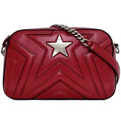 Pre-owned Stella Mccartney Red Color Leather Shoulder Bag ()