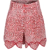 STELLA MCCARTNEY RED SHORT FOR GIRL WITH HEARTS