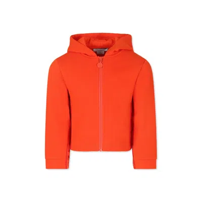 Stella Mccartney Kids' Red Sweatshirt For Girl With Logo