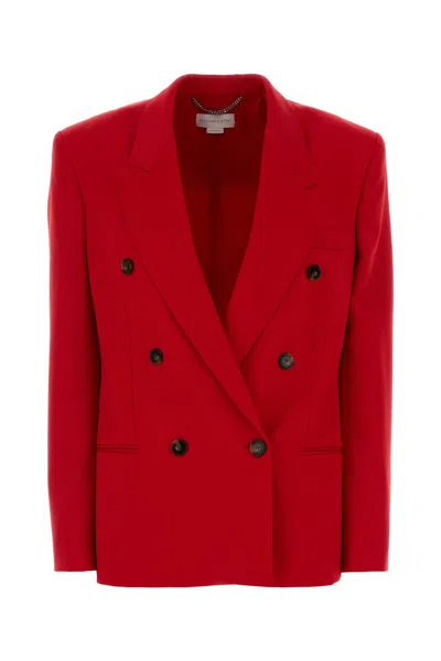 Stella Mccartney Jackets And Vests In Red