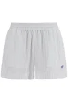 Stella Mccartney Stella Mc Cartney Embroidered Silk Shorts In White