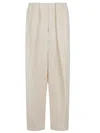 Stella Mccartney Relaxed Wide-leg Trousers In Viscose Blend In Neutral