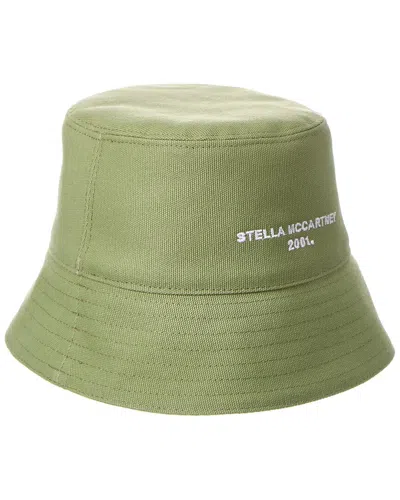 STELLA MCCARTNEY STELLA MCCARTNEY REVERSIBLE LOGO BUCKET HAT