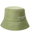 Stella Mccartney Reversible Logo Bucket Hat 9812 G In White