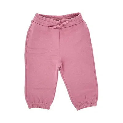 Stella Mccartney Rganic Cotton French Terry Sweatpants Kids In Pink