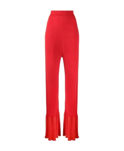 STELLA MCCARTNEY STELLA MCCARTNEY RIBBED KNIT TROUSERS