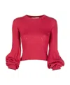 Stella Mccartney Rib Sweater In Red