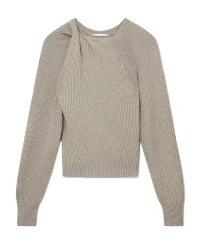 STELLA MCCARTNEY STELLA MCCARTNEY RIBBED KNITTED LONG SLEEVED JUMPER