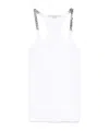 Stella Mccartney Ribbed Vest In White