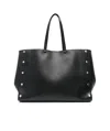Stella Mccartney Large Stella Studs Tote Bag In Black