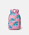 Stella Mccartney Rollerskate Rainbow Print Backpack In Pink