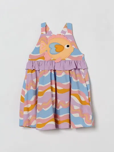 Stella Mccartney Babies' Romper Kids  Kids In Gold