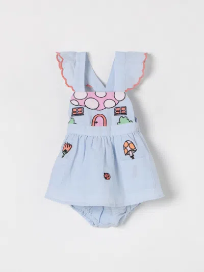 Stella Mccartney Babies' Strampler  Kids Kinder Farbe Hellblau