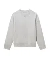 Stella Mccartney Round-collar Long-sleeve Hoodie In White