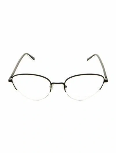 Pre-owned Stella Mccartney Round Eyeglasses In Black