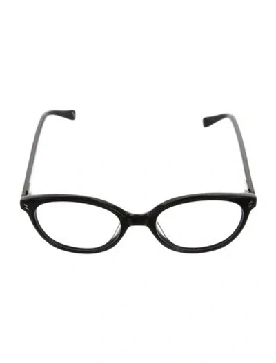 Pre-owned Stella Mccartney Round Eyeglasses In Black