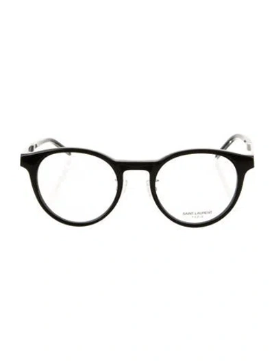 Pre-owned Stella Mccartney Round Mirrored Sunglasses W/ Tags In Black