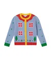 Stella Mccartney Knit Cardigan In Blue
