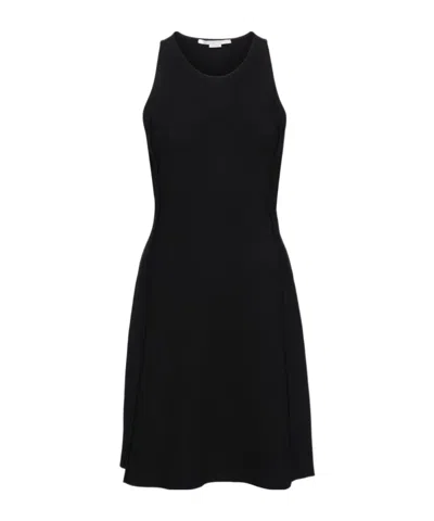 Stella Mccartney Round-neck Shift Dress In Black