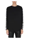 Stella Mccartney Round Neck T Shirt In Black