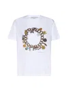 Stella Mccartney Round-necked T-shirt In White