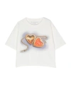 Stella Mccartney Graphic-print Cotton T-shirt In White