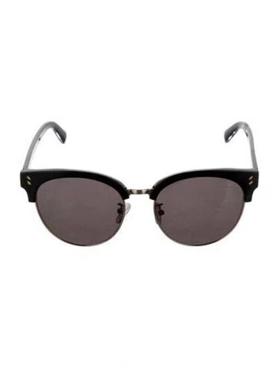 Pre-owned Stella Mccartney Round Tinted Sunglasses In Black
