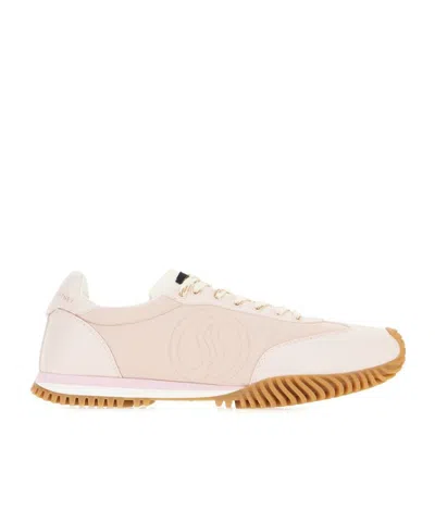 Stella Mccartney Round Toe Low-top Sneakers In Neutral