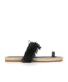 Stella Mccartney Round Toe Slippers In Multi