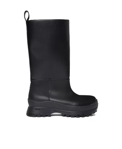 STELLA MCCARTNEY STELLA MCCARTNEY ROUNDED-TOE SLIP ON BOOTS