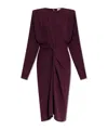 Stella Mccartney Long Sleeve Dress In Red