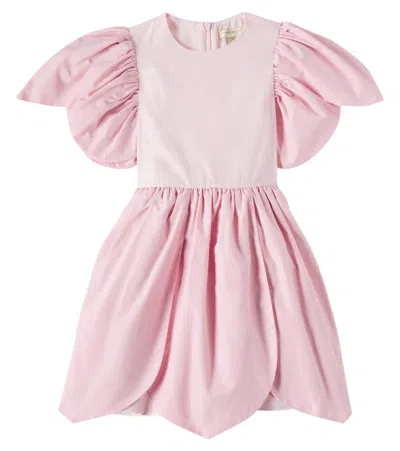 Stella Mccartney Kids' Ruffled Dress In Pink