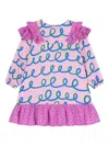 Stella Mccartney Ruffled Dress In Pink