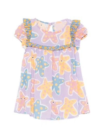 Stella Mccartney Ruffled Printed Dress Set (set Of Two)