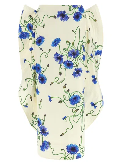 Stella Mccartney Ruffled Skirt Skirts Multicolor