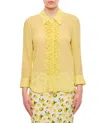 STELLA MCCARTNEY RUFFLED SLIM SHIRT