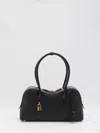 Stella Mccartney Stella Ryder Logo-embossed Embellished Textured Vegan Leather Tote In Black