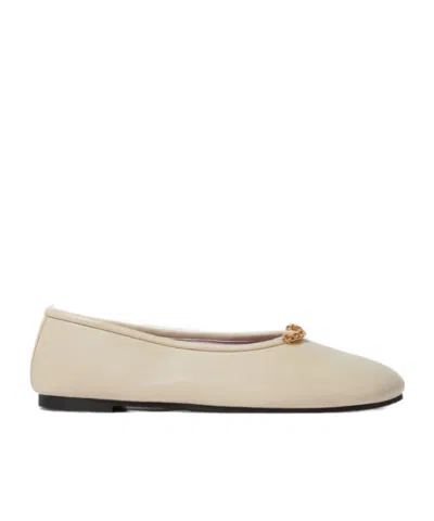 Stella Mccartney Ryder Ballerina Shoes In Neutrals
