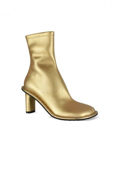 Stella Mccartney Ryder Boots In Gold