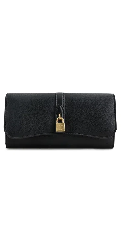 Stella Mccartney Ryder Continental Wallet Black