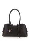 Stella Mccartney Structured Shape Shoulder Bag With Top Handles In Brown