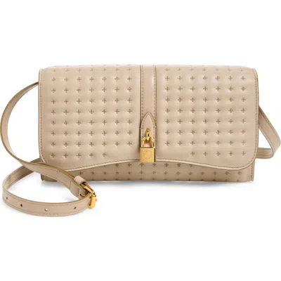 Stella Mccartney Ryder Faux Leather Crossbody Bag In Neutral